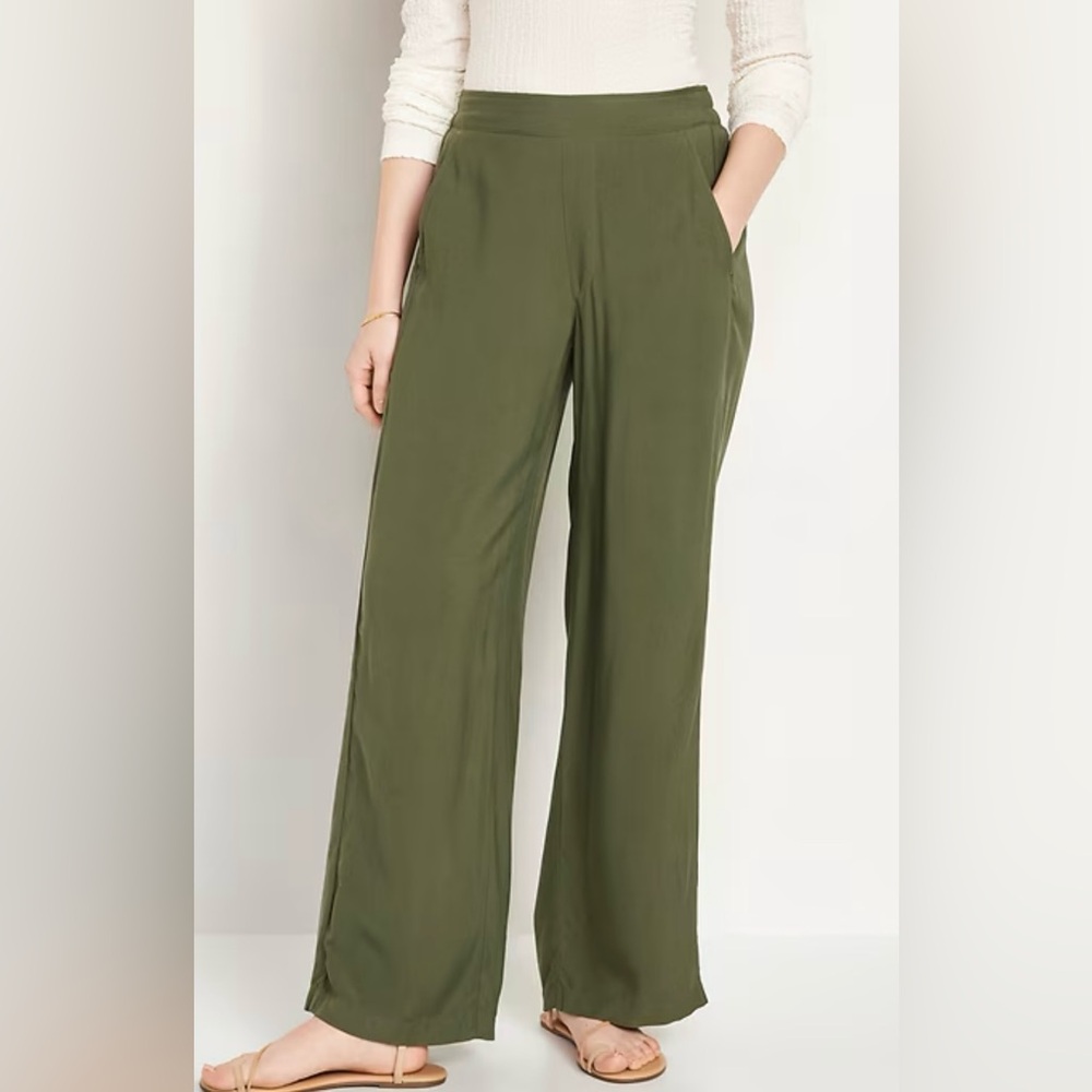 Old Navy High-Waisted Playa Wide-Leg Pants
